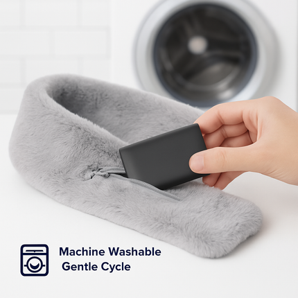 Electric Heated Scarf with USB Power - Unisex