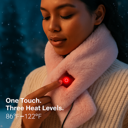 Electric Heated Scarf with USB Power - Unisex