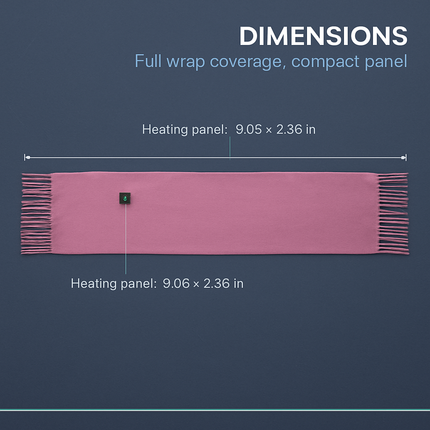 Electric Heated Scarf for Winter Warmth & Comfort