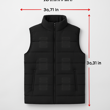 Heated Vest for Winter Outdoor Activities