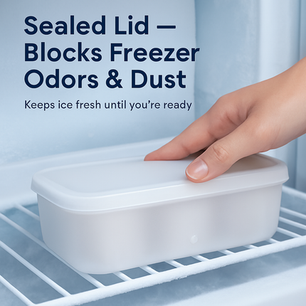 Ice Cube Tray for Cups - Hollow Cylinder Molds