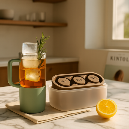 Ice Cube Tray for Cups - Hollow Cylinder Molds