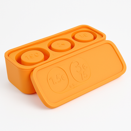 Ice Cube Tray for Cups - Hollow Cylinder Molds