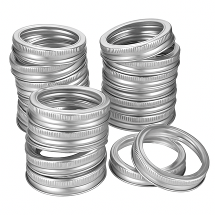 Regular Mouth Canning Jar Metal Rings Replacement Bands
