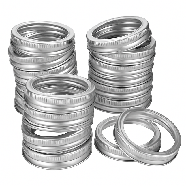 Regular Mouth Canning Jar Metal Rings Replacement Bands