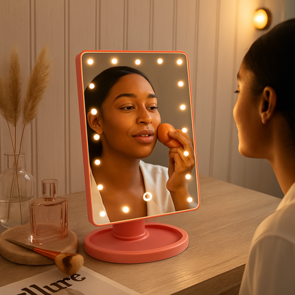 Cosmetic Mirror for Flawless Makeup in Any Lighting