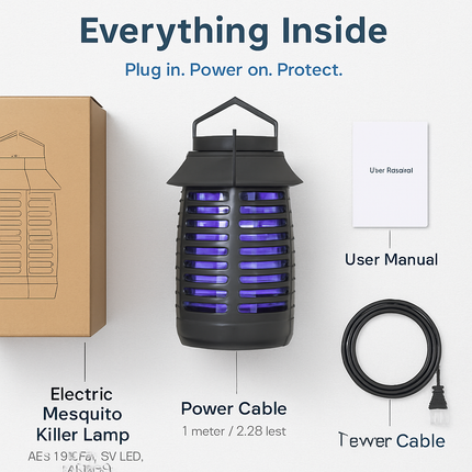 Bug Zapper Electric UV Mosquito Killer Lamp