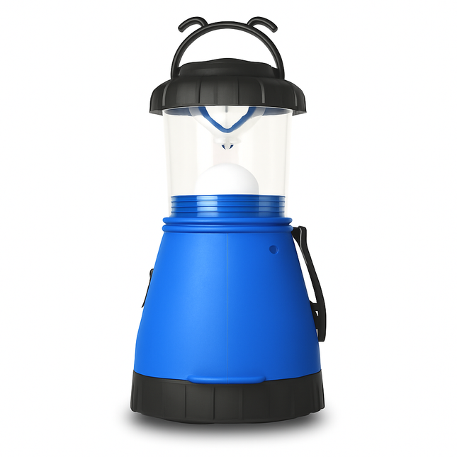 Camping Light Hand Crank Lantern Spotlight Combo