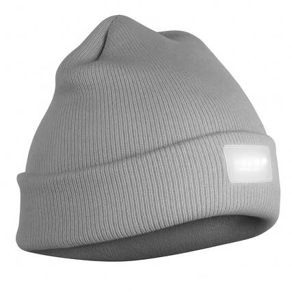 Unisex 5 LED Knitted Beanie Winter Warm Hat Camping Jogging Running Cap Headlamp