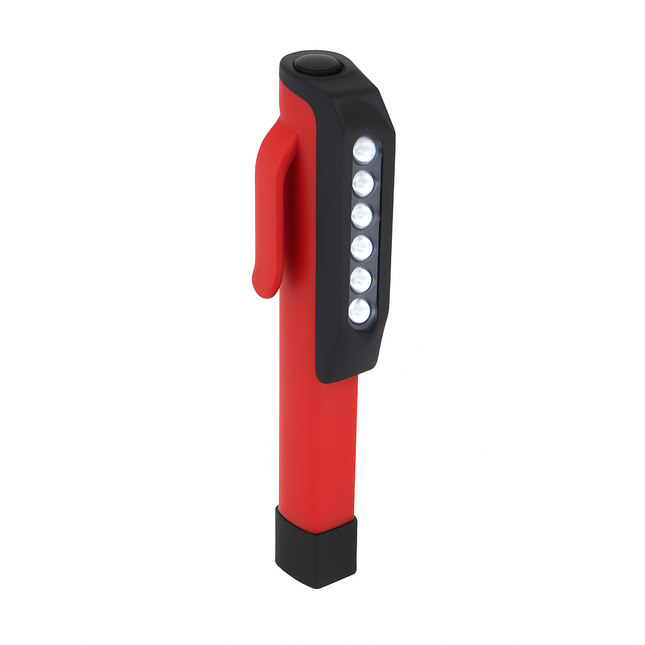LED Pocket Pen Light - Compact Magnetic Flashlight