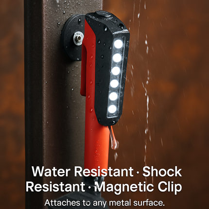 LED Pocket Pen Light - Compact Magnetic Flashlight
