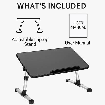 Foldable Laptop Stand for Bed, Sofa & Desk Use