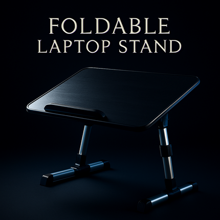 Foldable Laptop Stand for Bed, Sofa & Desk Use