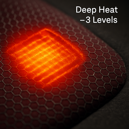 2 In 1 Electric Lumbar Massager Support Pillow Memory Foam Lower Back Massager with Heat Vibration Adapter for Pain Relief