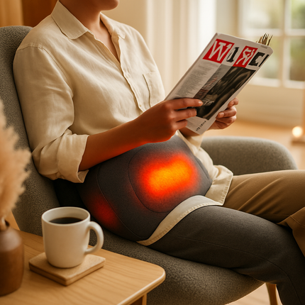 3 In 1 Electric Lumbar Massager Support Pillow Plug-in Memory Foam Lower Back Massager with Heat Vibration Airbag Stretching Adapter for Pain Relief
