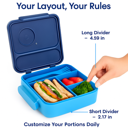Kids Lunch Box Thermal Container with Insulated Bag
