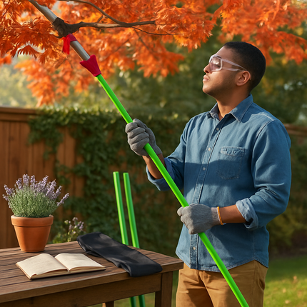 Extendable Manual Pole Saw for High Branches