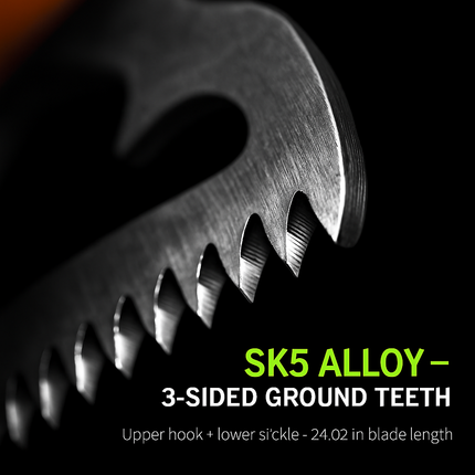 Extendable Manual Pole Saw for High Branches