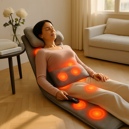 Full Body Massage Mat with Heat Vibration