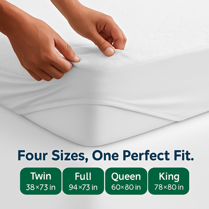 Waterproof Mattress Protector with Deep Pocket