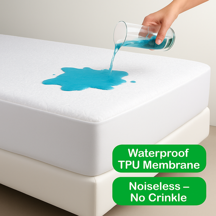 Waterproof Mattress Protector with Deep Pocket