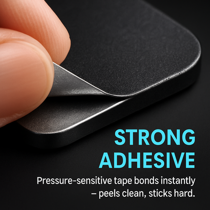 Metal Plates with Strong Adhesive for Magnetic Car Mount