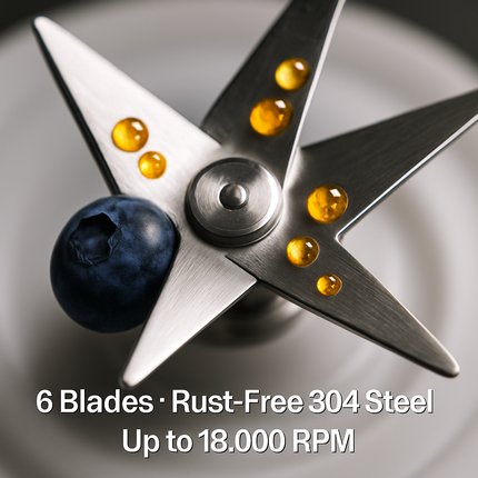 2-in-1 Portable Fruit Blender for Juices and Smoothies