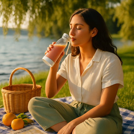 2-in-1 Portable Fruit Blender for Juices and Smoothies