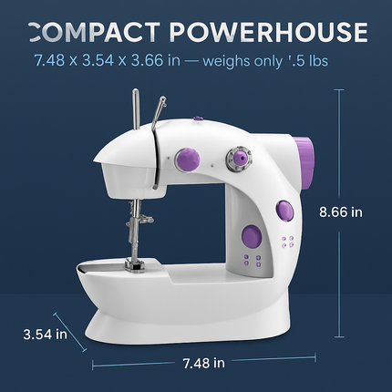 Electric Portable Sewing Machine for Home Projects
