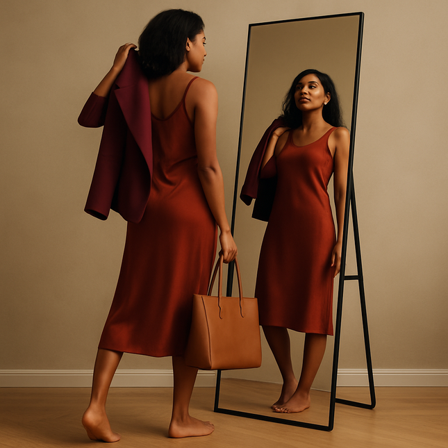 Full Length Mirror - Freestanding Floor Mirror for Bedroom