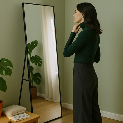Full Length Mirror - Freestanding Floor Mirror for Bedroom