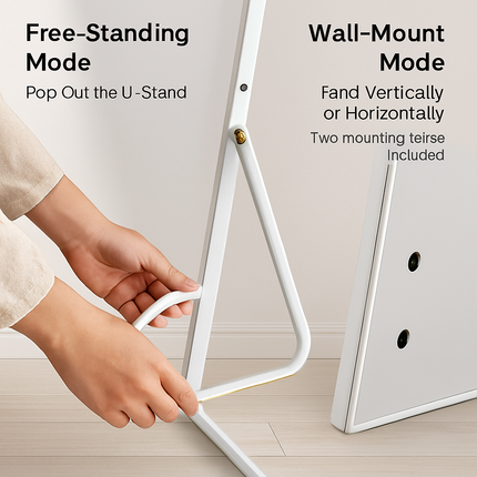 Full Length Mirror - Freestanding Floor Mirror for Bedroom