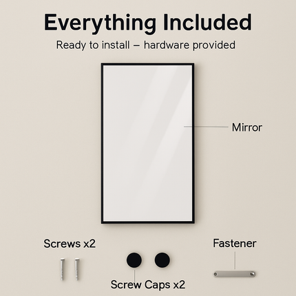Full Length Mirror - Freestanding Floor Mirror for Bedroom