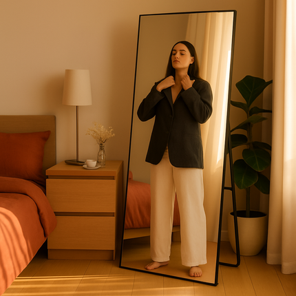 Full Length Mirror - Freestanding Floor Mirror for Bedroom