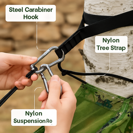 Hammock with Mosquito Net for Camping and Travel