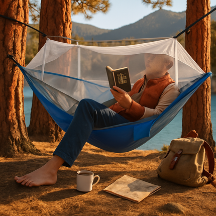 Hammock with Mosquito Net for Camping and Travel