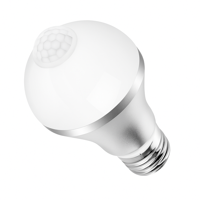 Motion Sensor LED Bulb with Auto On/Off for Hands-Free Use