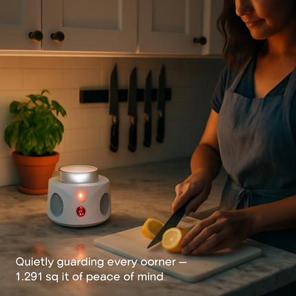 360° Ultrasonic Rodent Repellent for Indoor Use