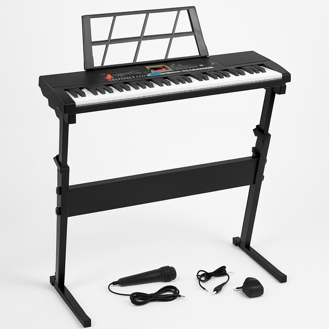 61 Keys Digital Music Keyboard with Stand