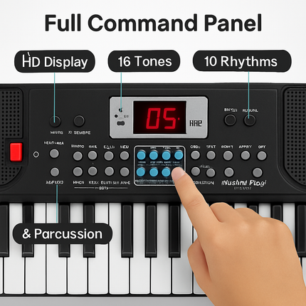 61 Keys Digital Music Keyboard with Stand