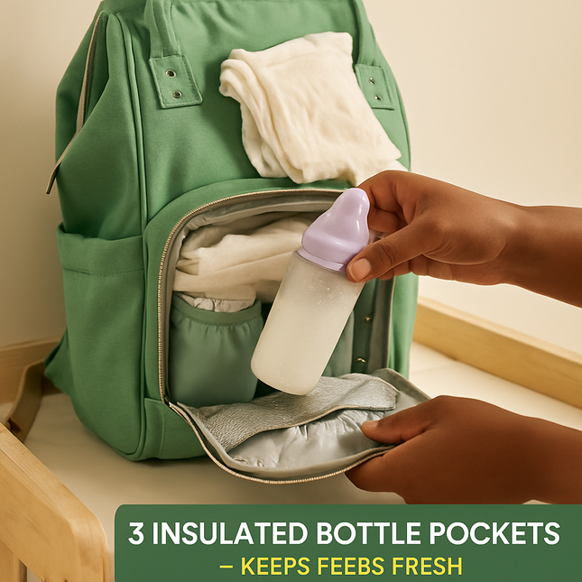 Mummy Diaper Bag Backpack for Travel and Everyday Use