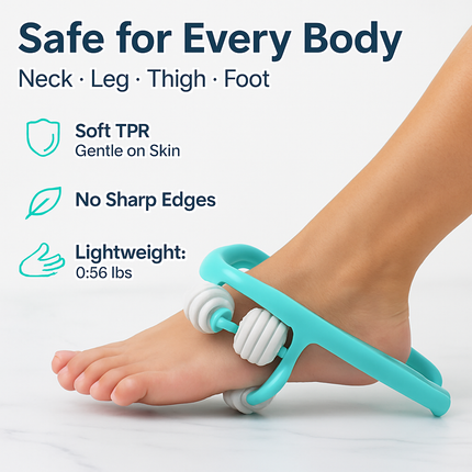Neck Roller Massager for Targeted Neck & Body Relief