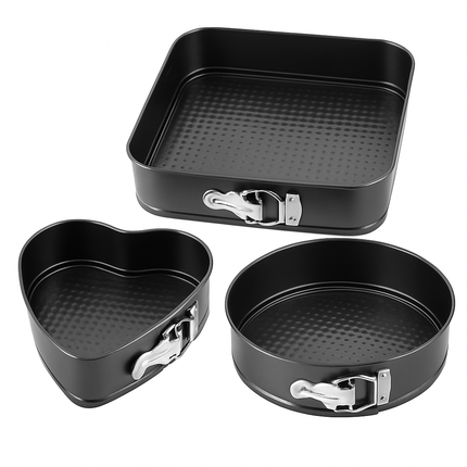 Springform Cake Pan Set for Versatile Baking