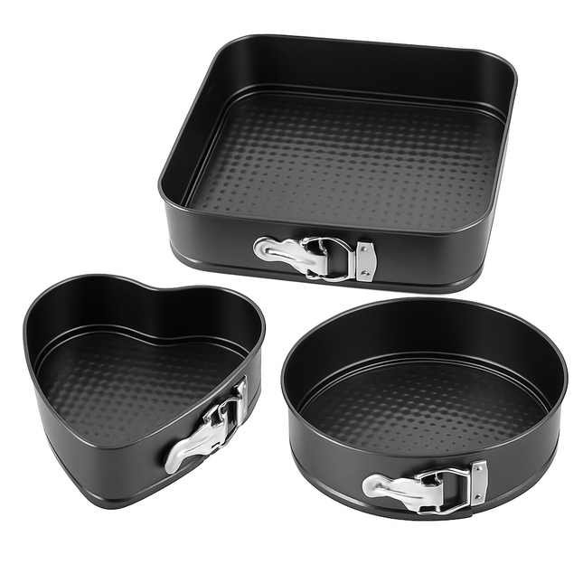 Springform Cake Pan Set for Versatile Baking