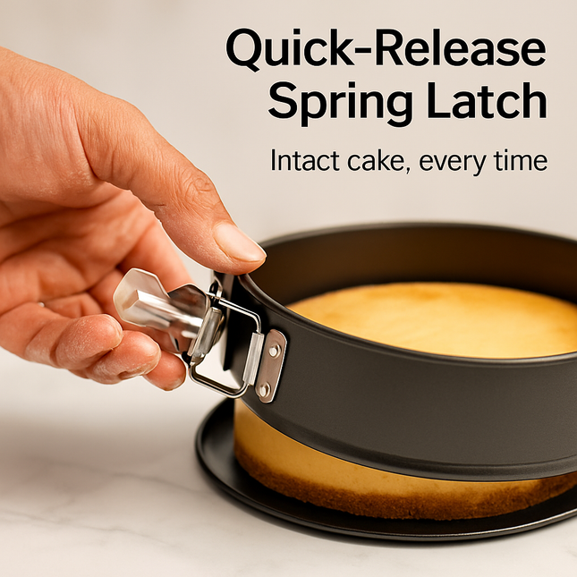 Springform Cake Pan Set for Versatile Baking