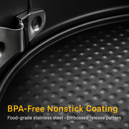 Springform Cake Pan Set for Versatile Baking