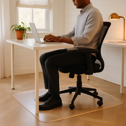 Chair Desk Floor Mat for Hardwood Floors