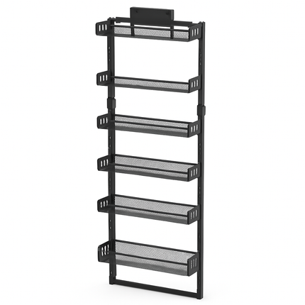 Over The Door Pantry Organizer 6-Tier for Door Mount