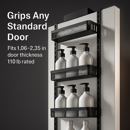 Over The Door Pantry Organizer 6-Tier for Door Mount
