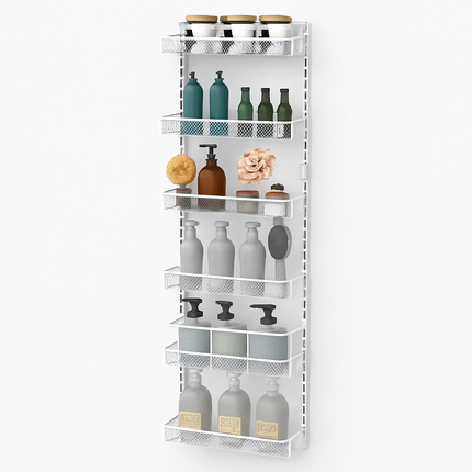 Over The Door Pantry Organizer 6-Tier for Door Mount